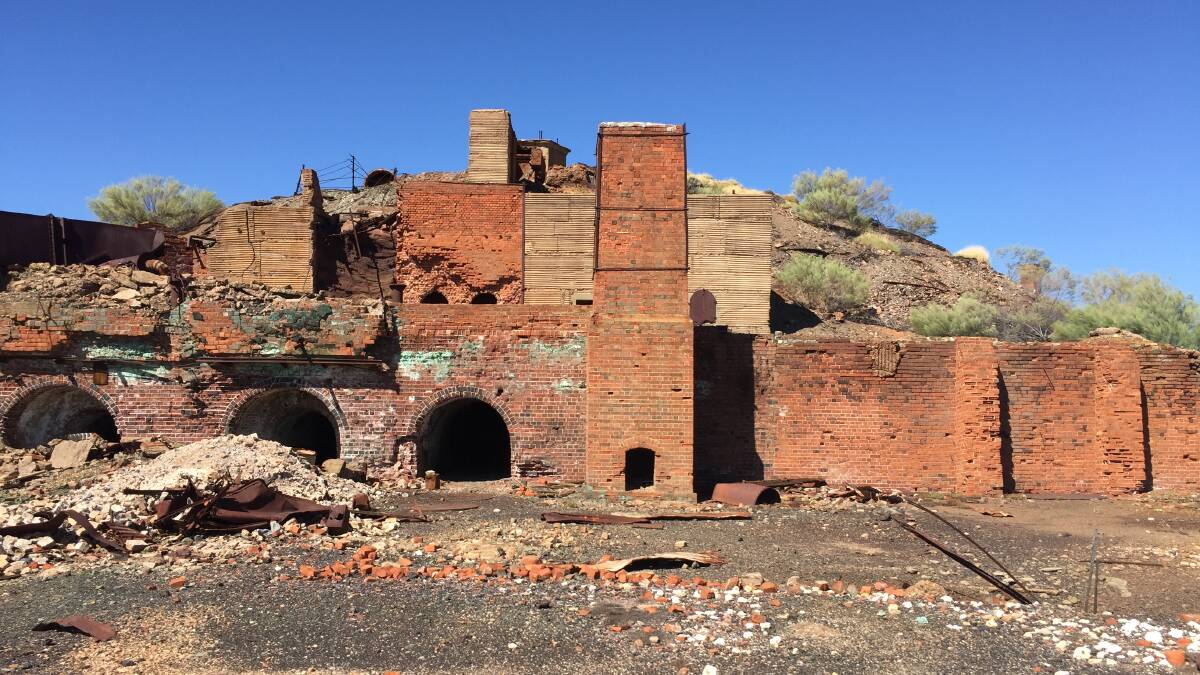 IMPORTANT SITE: The ruins of old Mount Elliott mine are now in the Queensland Heritage Register. Photo: Derek Barry