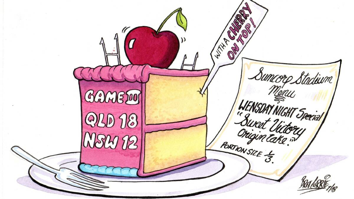 Cartoonist Bret Currie says Queenslanders can have their (small) cake and eat it too.