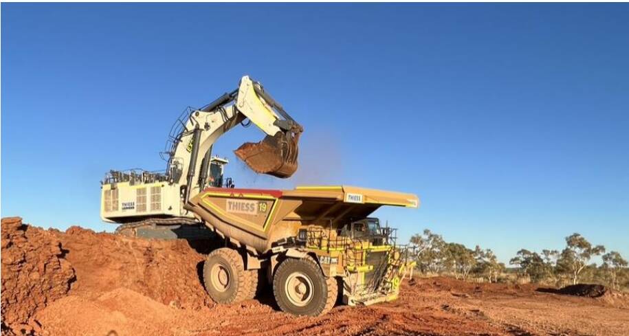 Mining has resumed at Anthill East pit.