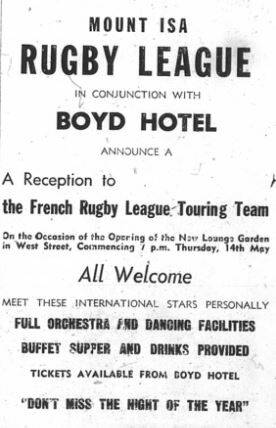 Boydies advertise "the night of the year".