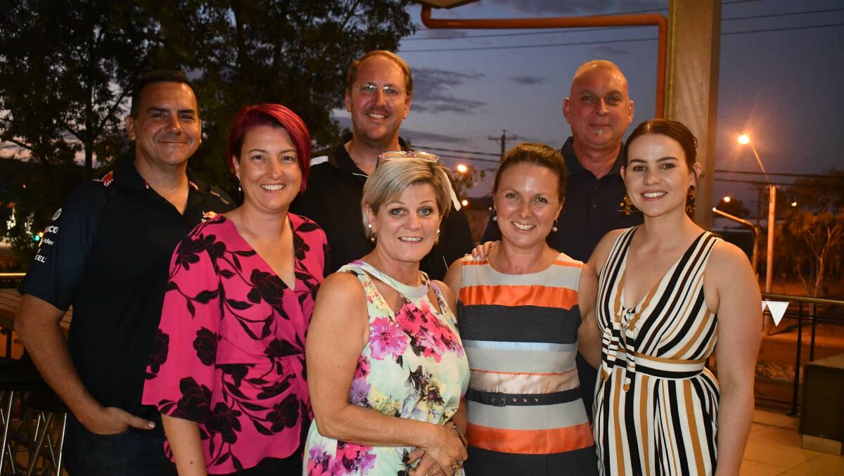OLD AND NEW: Commerce North West board members from 2018 and 2019: Travis Crowther (outgoing president), Emma Harman, Nigel Rieck (incoming president), Justine Cole, Danielle Burns (outgoing secretary), Chris Boschoff and Jessica Jones.
