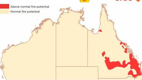 Map of northern Australian conditions this year.