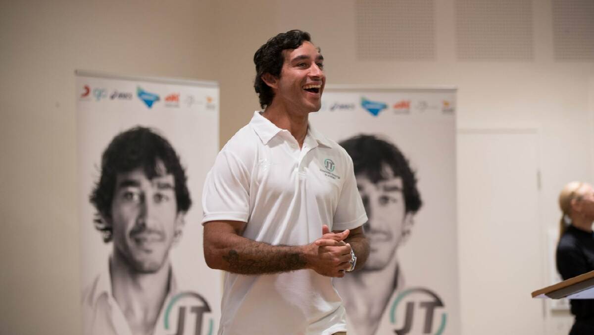 Johnathan Thurston will be touring Mount Isa schools with his JT Academy.