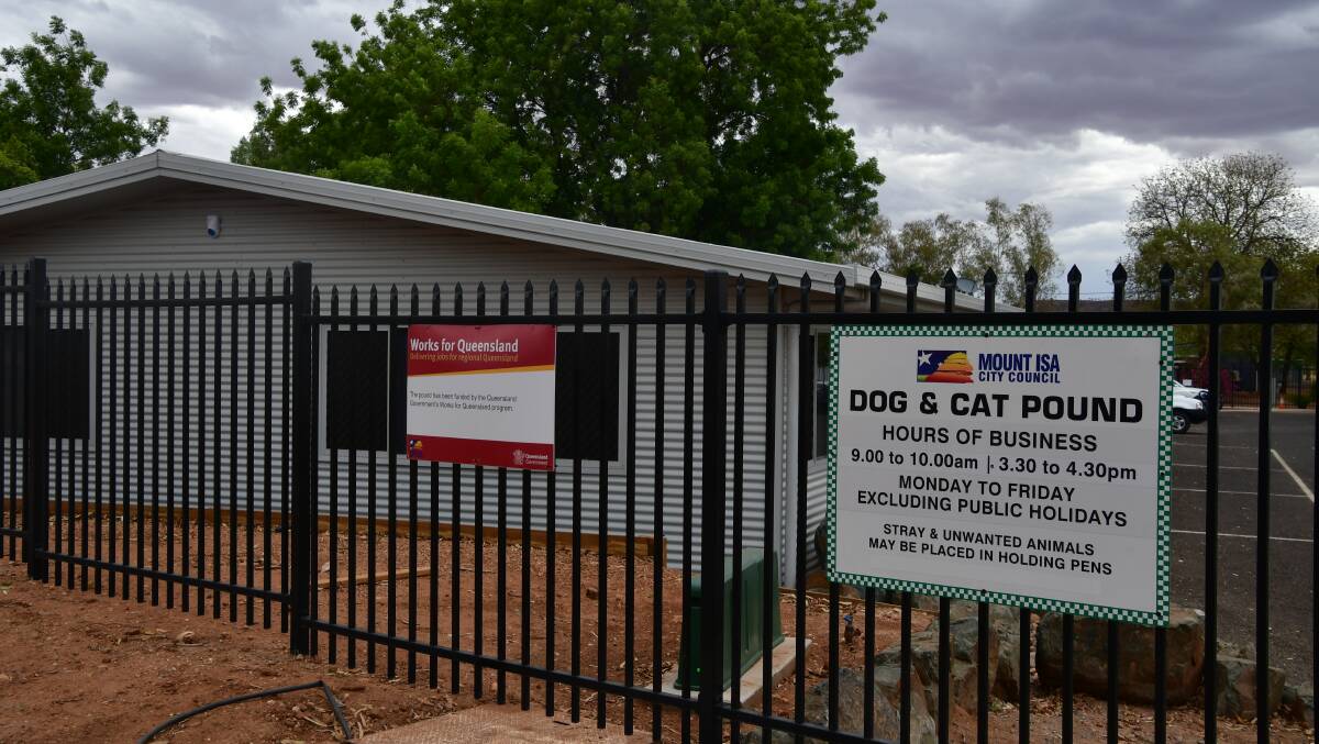 Mount Isa's new Animal Management Facility will have a formal launch and open day next month.