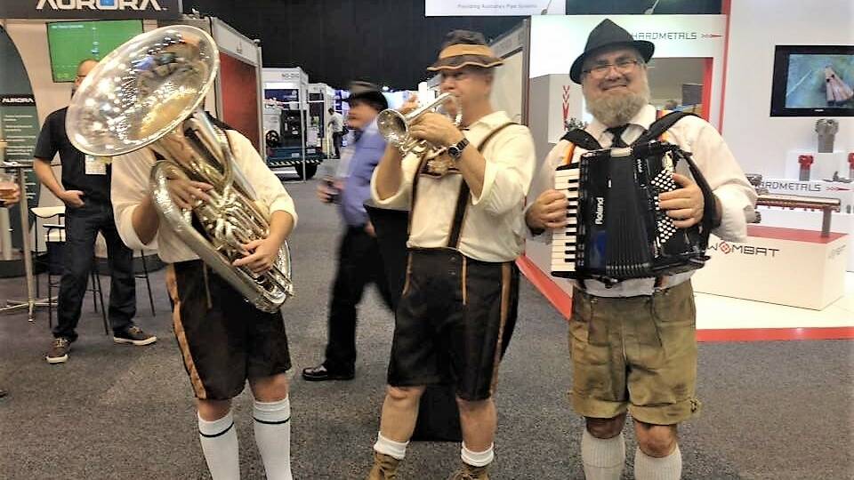 A local Oompah band will perform at the awards.