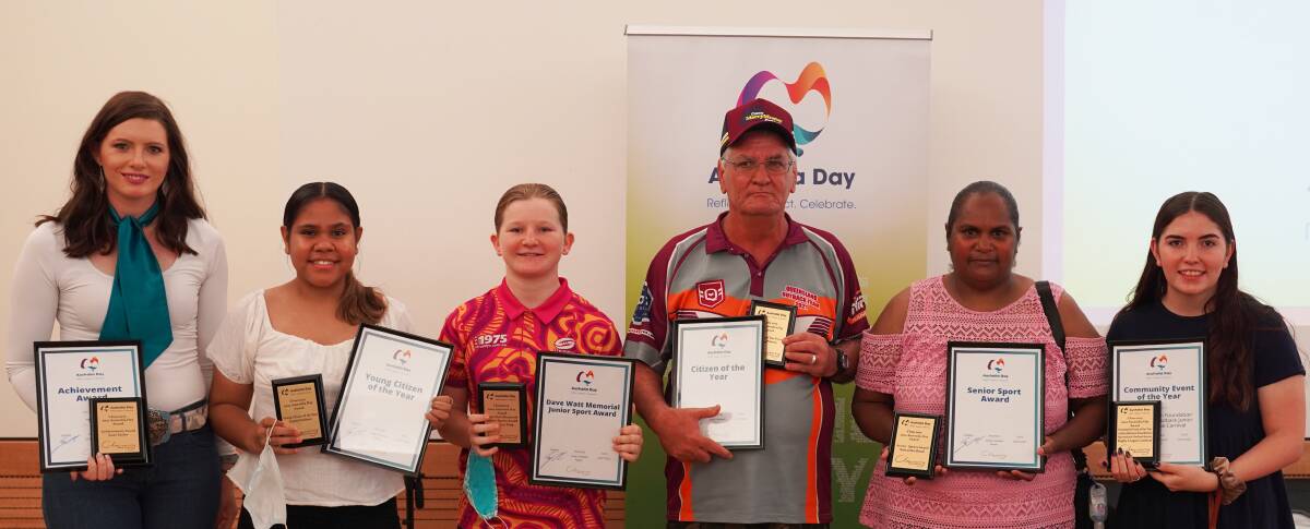 Cloncurry's Australia Day winners.