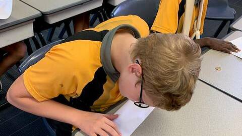 Students at the 2019 Queensland Minerals and Energy Academy STEM4 Schoolkids workshops.