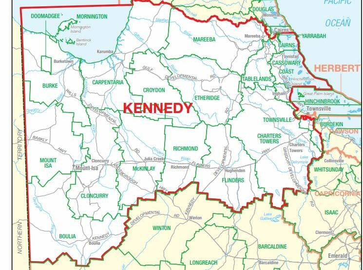 The seat of Kennedy is one of the largest in the country.