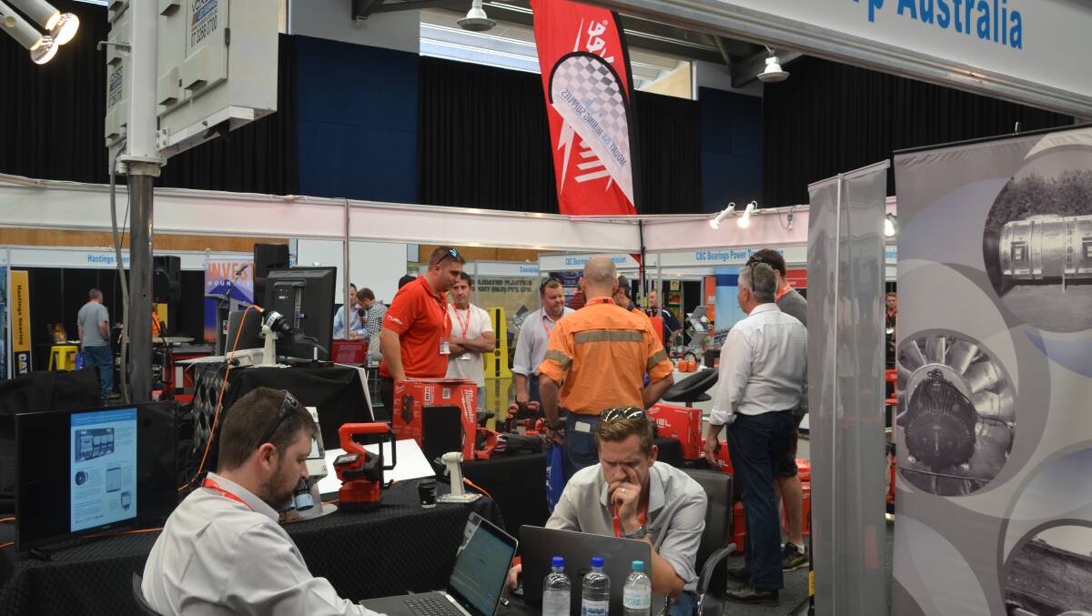 Clemcorp Australia exhibitors at MineX Mount Isa 2017 on the trade only day on Tuesday.