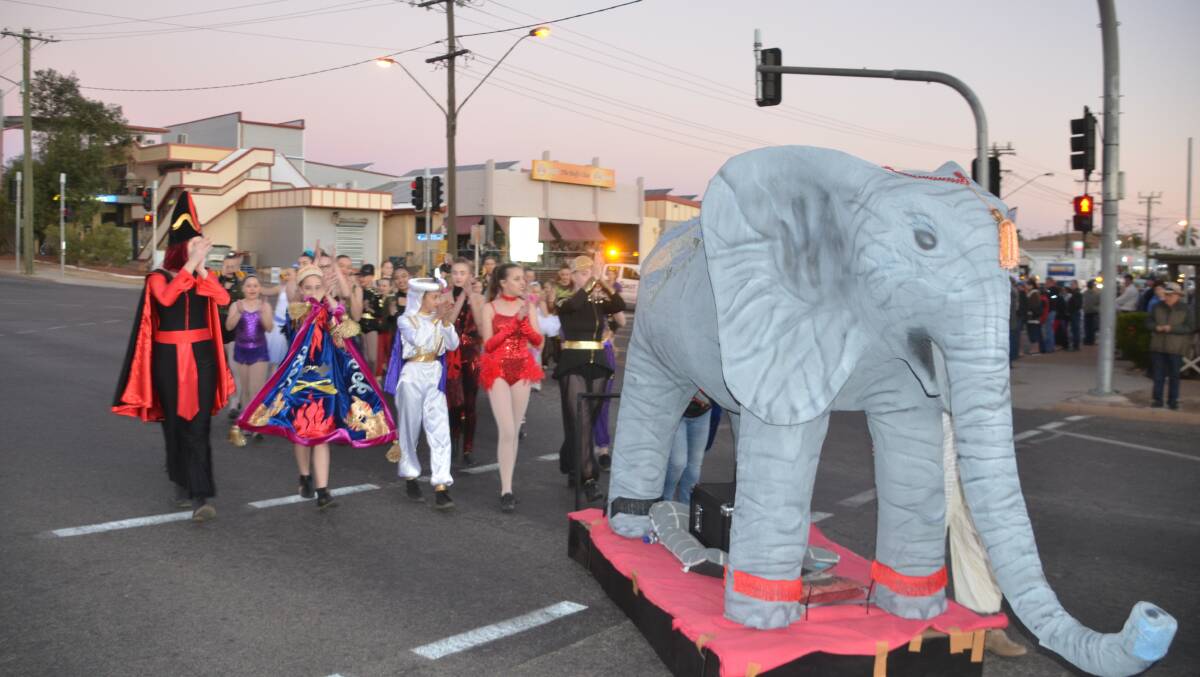 There will be road closures for the street festival and parade tonight.
