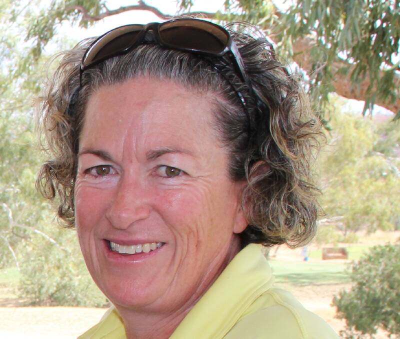 Prue Dunstan was a winner at Mount Isa Ladies Golf.