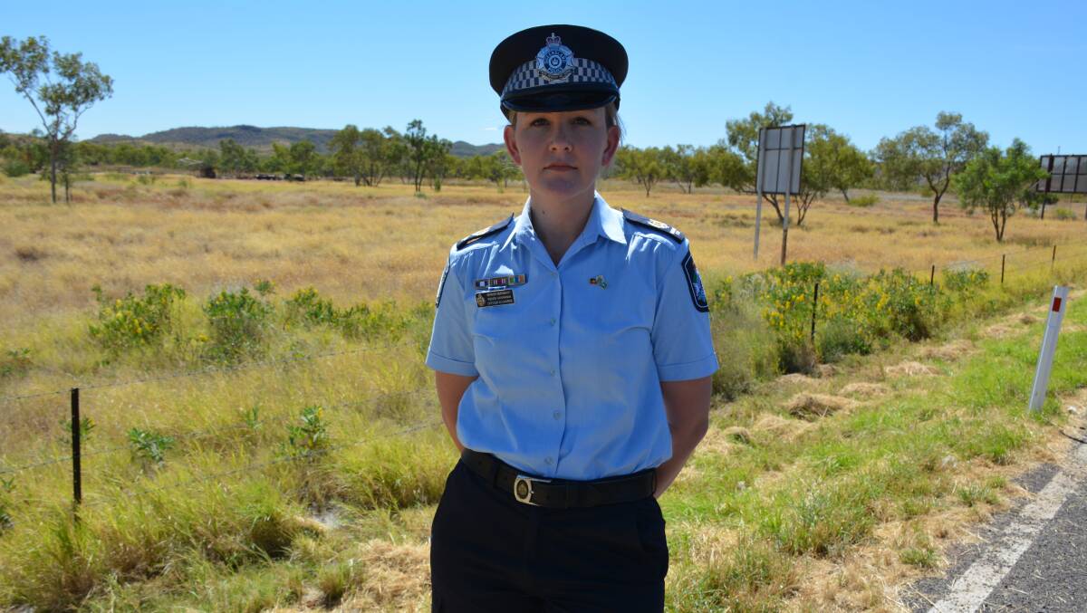 Snr Sgt Renee Hanrahan has been officer in charge in Mount Isa since October 2016.