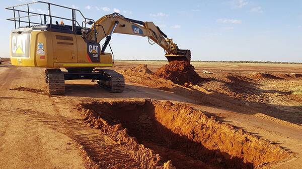 Some 12km of the Diamantina Developmental Road between Boulia and Dajarra has been widened and strengthened. 