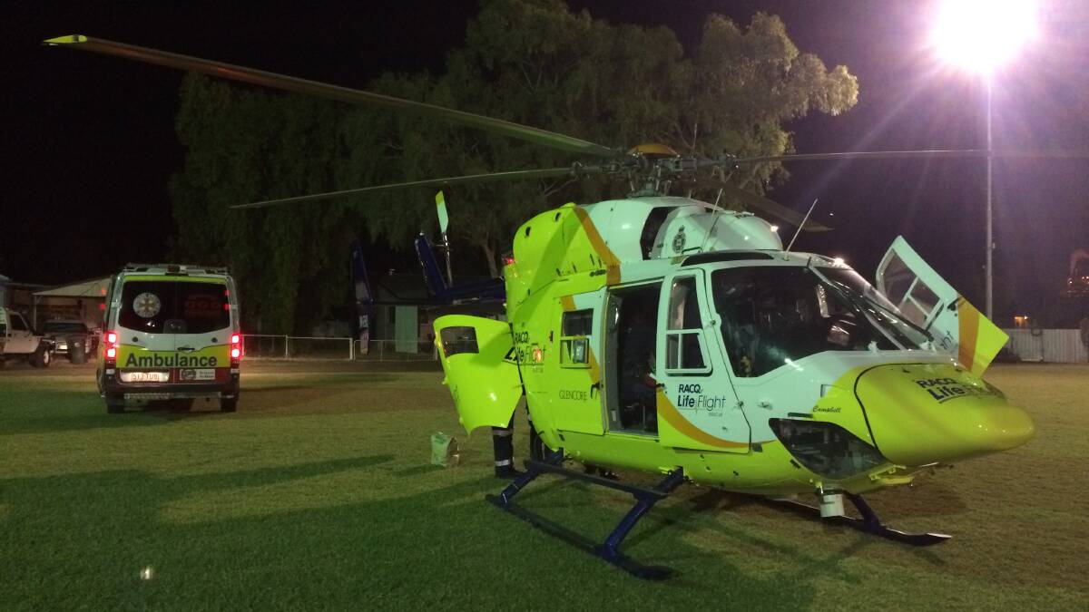 Two patients airlifted by Mount Isa helicopter