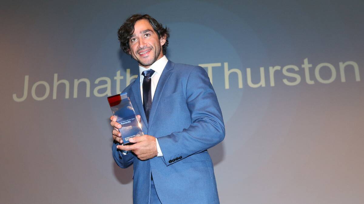 Johnathan Thurston is calling for nominations for the 2018 Queensland Reconciliation Awards. Photo: Jono Searle/AAP