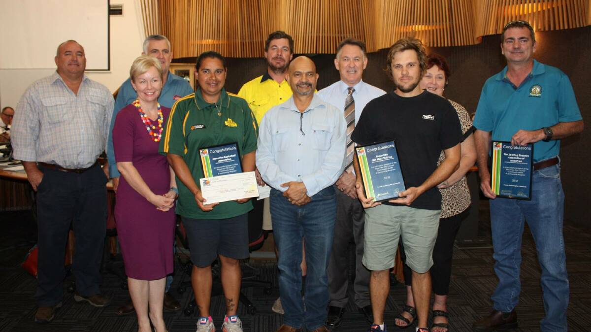 The  Sporting Shooters Association, Basketball Association and Dirt Bike Club all got funding from 2018 Round 1 of the Mount Isa City Council community grants program.