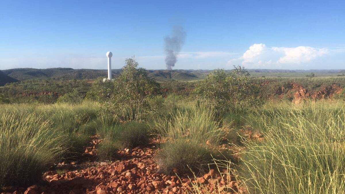 There was a minor bushfire north east of Mount Isa on Friday afternoon.