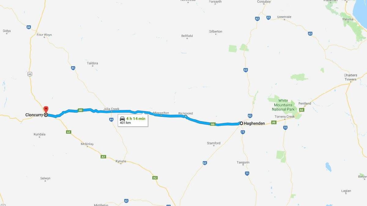 If Big Kennedy is approved, then Copper String would only have to link Hughenden with Cloncurry.