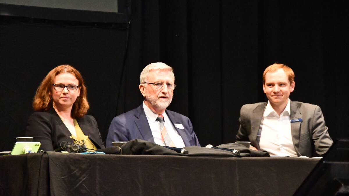 The MITEZ forum had a panel discussion featuring Julie Whitcombe - GM Strategy - CleanCo, Joseph OBrien Director and Co-Founder CopperString 2.0 and Garth Heron Head of Development Neoen 