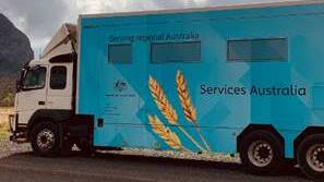 The federal government mobile service centre known as Blue Gum will visit North West Queensland next week.