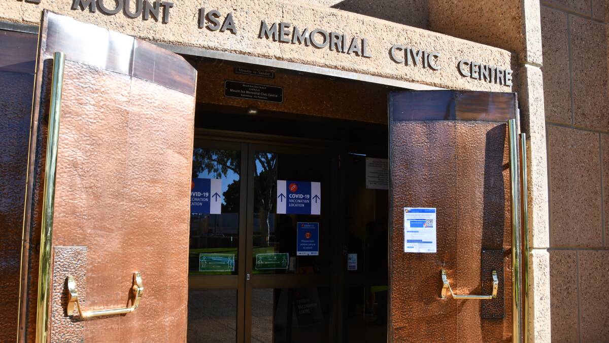 The Mount Isa Hospital vaccination clinic has moved to the Mount Isa Civic Centre.