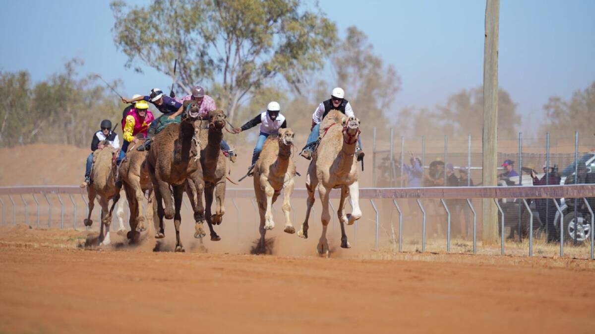 Action from the Boulia Races. Photo: Alvin Lim
