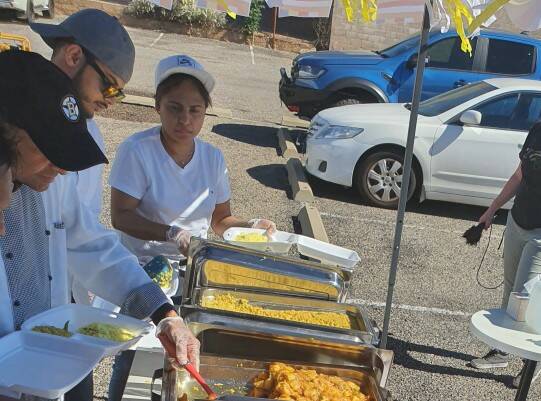 Mount Isa Sri Lankan community serve up the curries.