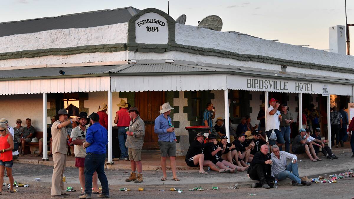 Hotels in very remote areas, such as the famous Birdsville Hotel, are a social hub, Robbie Katter says. Photo: AAP