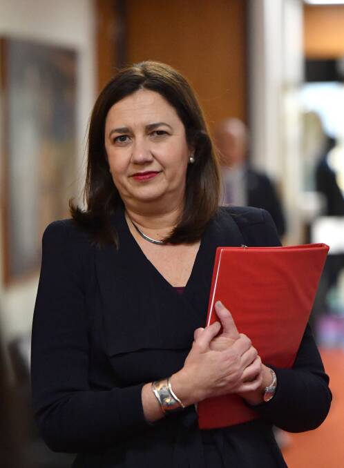 FINAL SOLUTION: Premier Annastacia Palaszczuk has withdraw the additional staff from the KAP over the Fraser Anning row. Photo: AAP