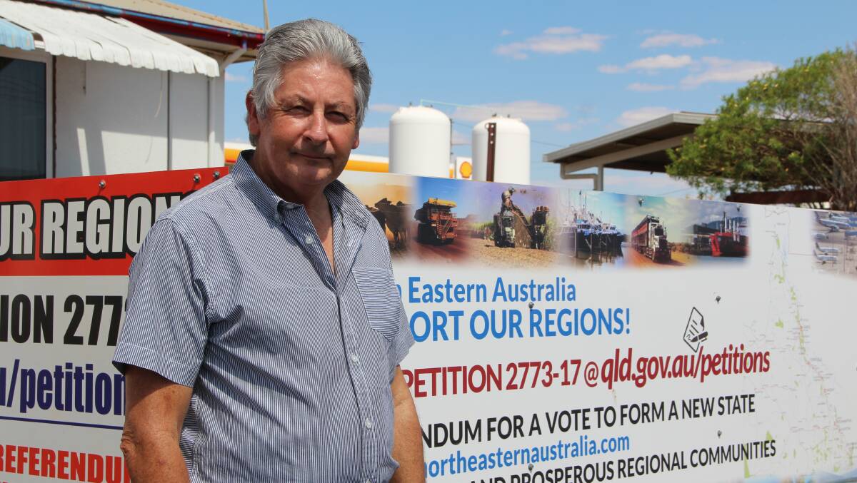Bill Bates has launched an online petition, calling for the state government to hold a referendum on creating a northern state. Photo: Melody Labinsky