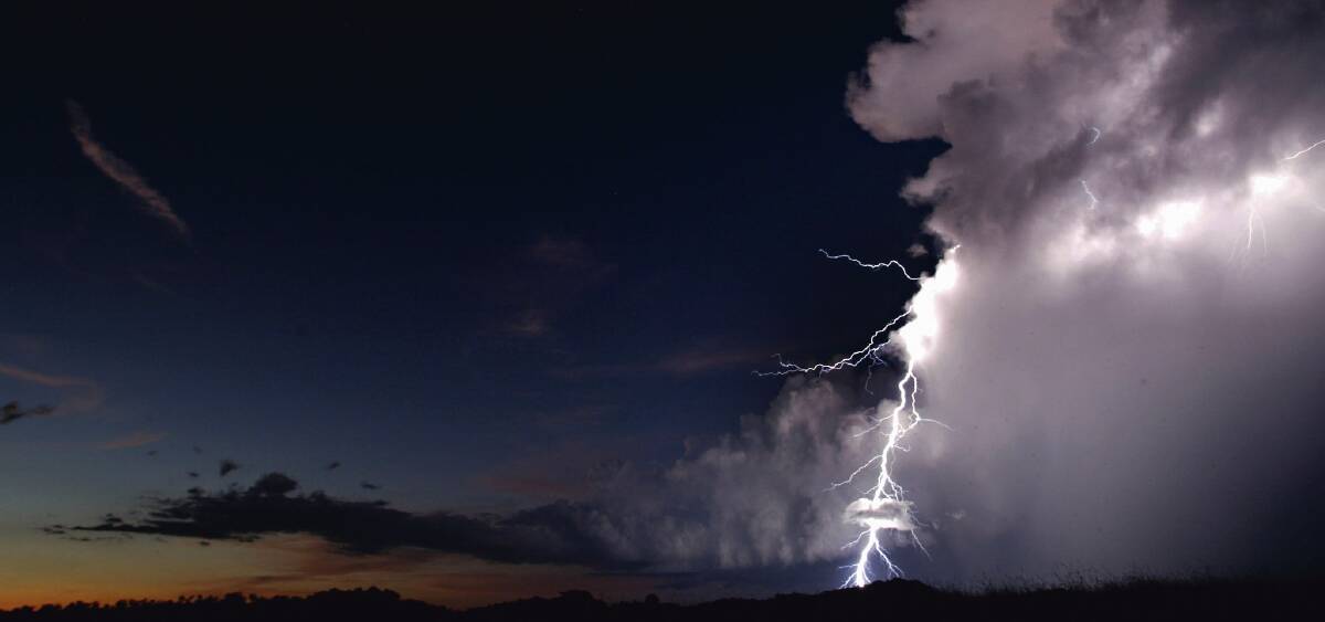 The BoM has a new lightning viewer (Photo - Glenn Cambell).