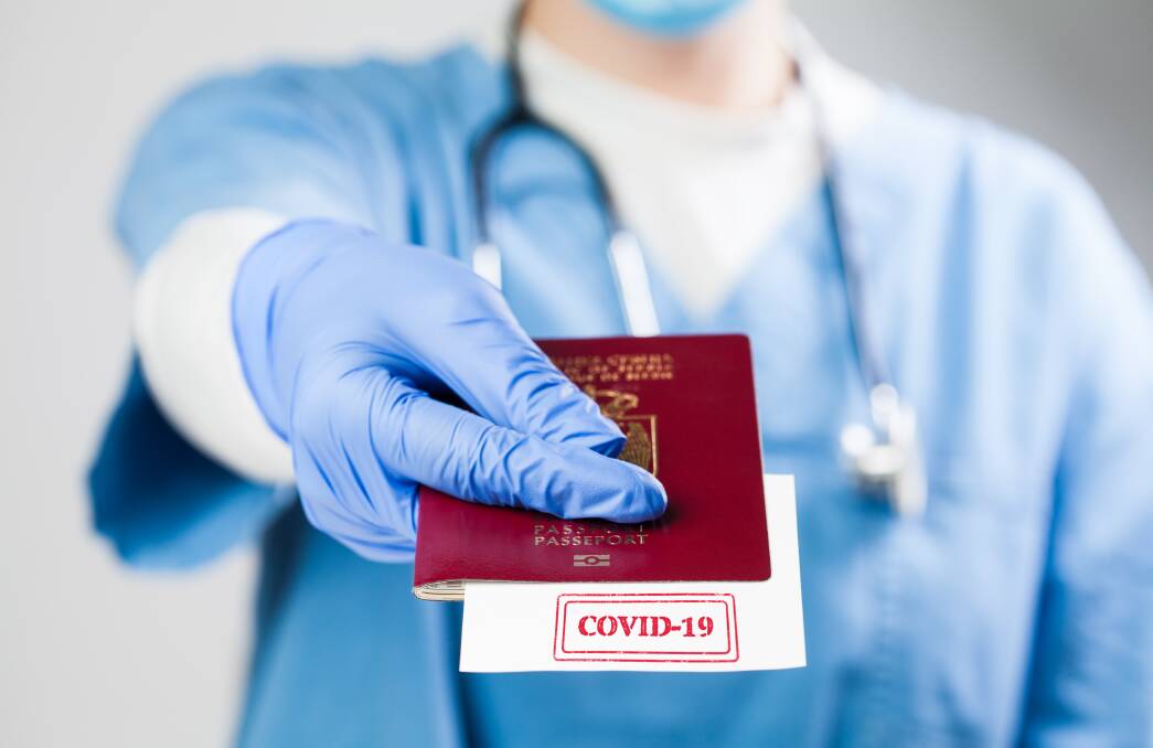 COVID-19 could see a digital vaccine passport become a reality. Picture: Shutterstock. 