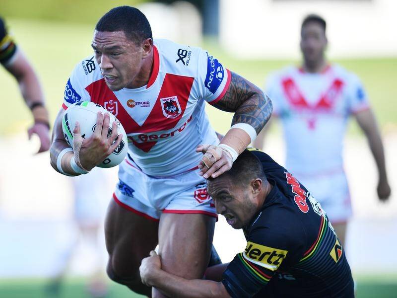 Forward Tyson Frizell will leave the Dragons at the end of the season to join Newcastle.