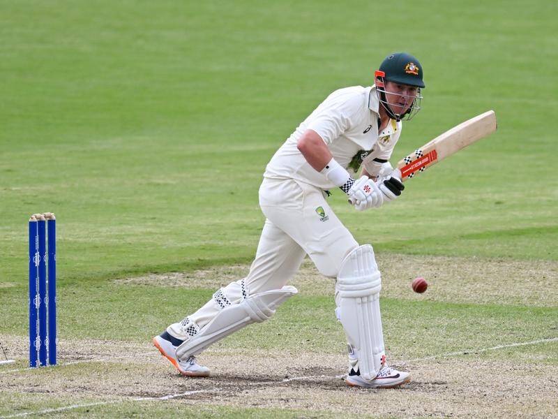 Matt Renshaw is making a strong push for a Test recall with his century for the Prime Minister's XI. (Lukas Coch/AAP PHOTOS)