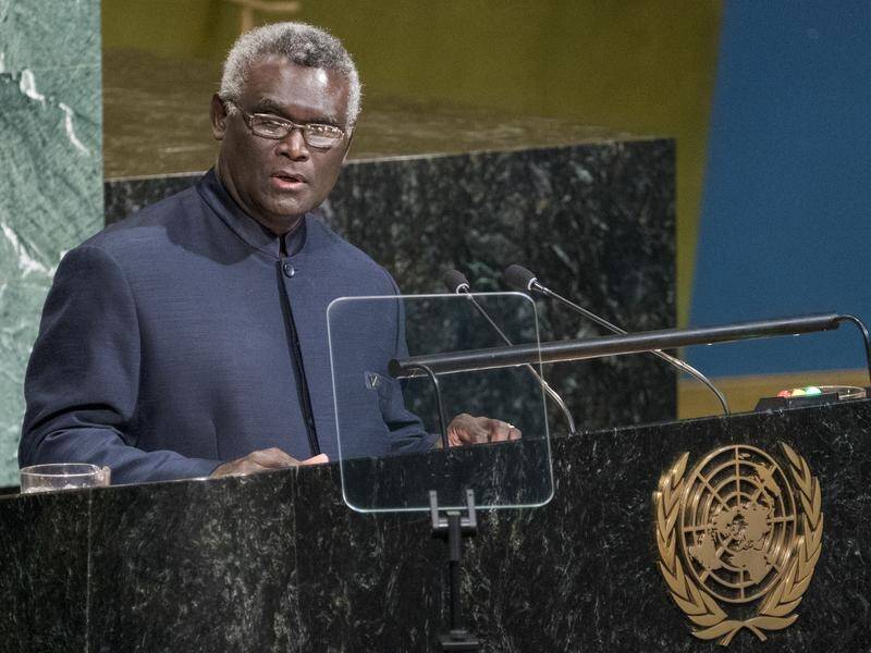 Manasseh Sogavare is under pressure following riots and unrest in the Solomon Islands.