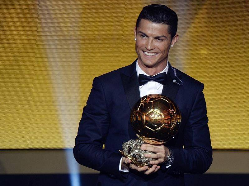 Five-time Ballon D'Or winner Cristiano Ronaldo has denied his aim is to exceed Lionel Messi's total.