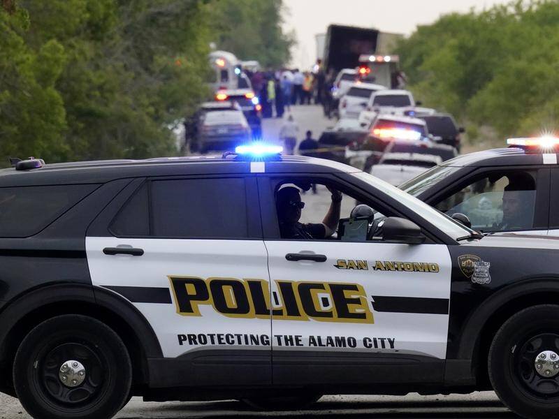 More than 40 migrants have been found dead inside a tractor-trailer in Texas.