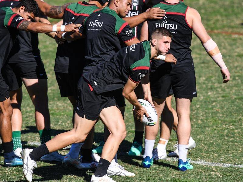 South Sydney have given youngster Adam Doueihi (right) a three-year contract extension.