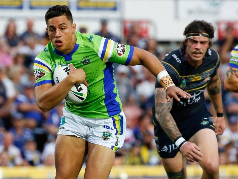 Canberra's Joe Tapine will miss the Kiwis Test against the Kangaroos due to suspension.