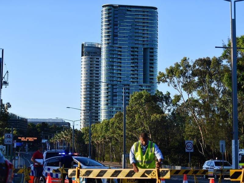 Some residents have returned to a high rise in Sydney after most units were deemed safe.