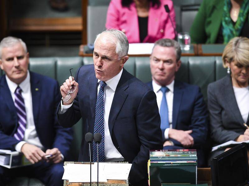 The PM will bring in legislation for an emissions reduction target when he has the numbers.