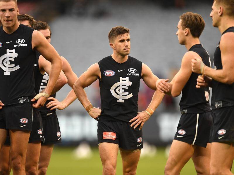 Carlton skipper Marc Murphy will be sidelined for the second time suffering another foot injury.