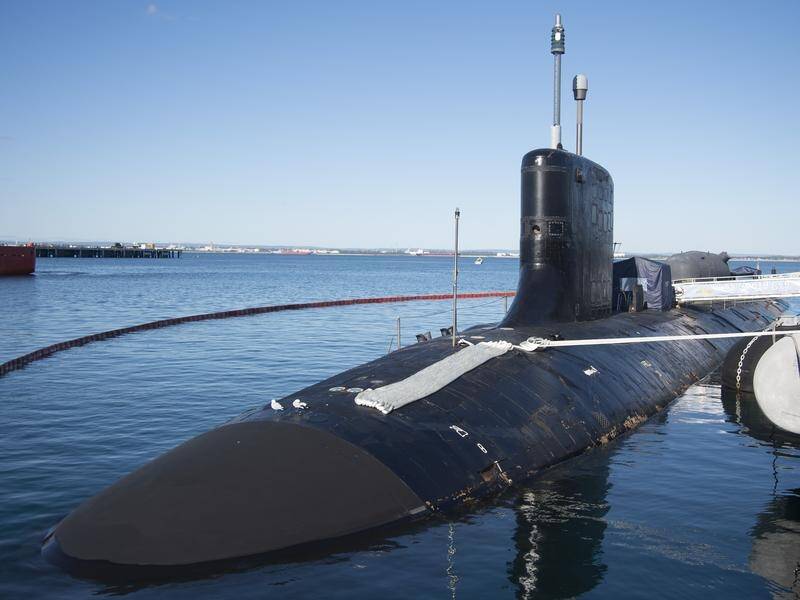 Washington is poised to sell Canberra at least three Virginia-class nuclear submarines. (Aaron Bunch/AAP PHOTOS)