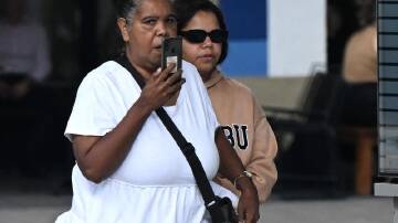Lavinia Alison Murray (right) has been jailed after her baby drowned in a laundry sink. (Darren England/AAP PHOTOS)