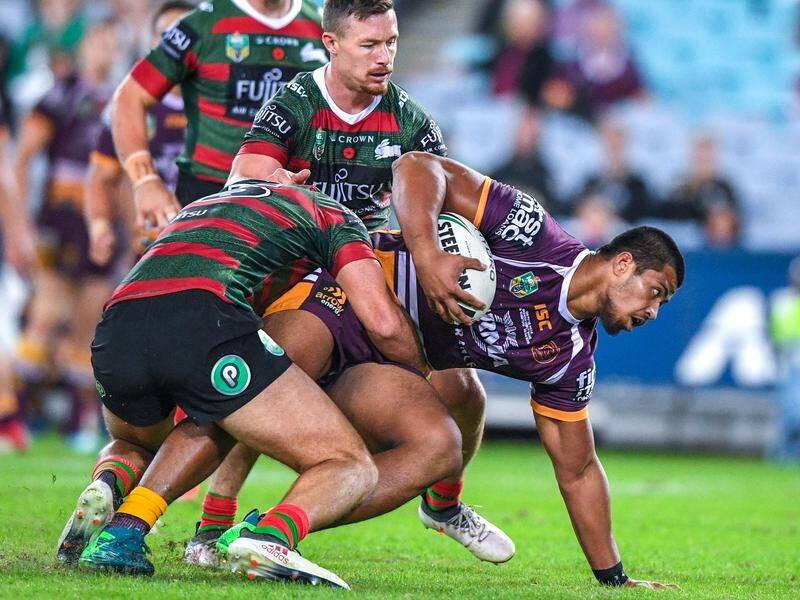 Brisbane's prodigy Payne Haas was outstanding on debut in the Broncos' win over South Sydney.