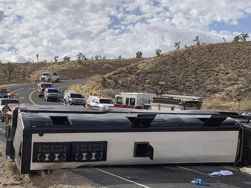 One person has been killed when a Las Vegas-based tour bus rolled over in northwestern Arizona.