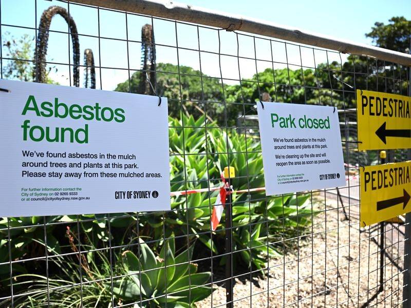 Seventy-five asbestos-contaminated sites have been identified across Sydney. (Dan Himbrechts/AAP PHOTOS)