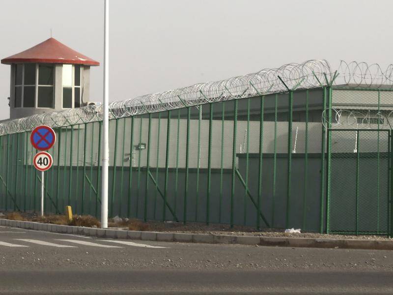 A study has counted more than 380 internment camps in China's Xinjiang region.