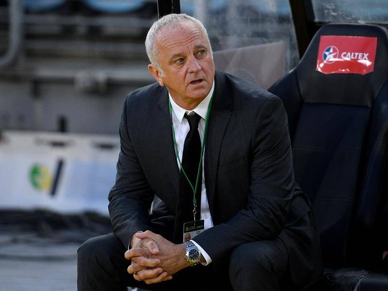 Graham Arnold watched his side comfortably beat Lebanon in Sydney on Tuesday.