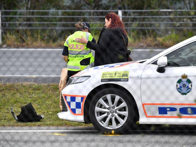 Queensland Police Senior Constable Dave Masters has been struck and killed north of Brisbane.